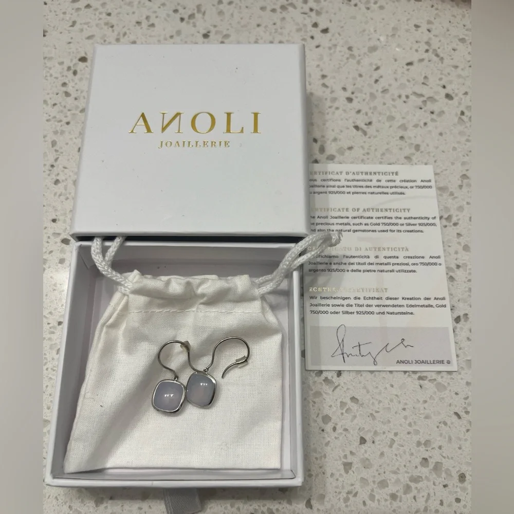 Beautiful earrings from Anoli Joaillerie (French jeweler) - Picture 2 of 2
